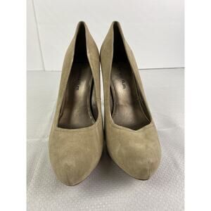 Heidi Klum Women’s Ilana Platform Pump Tan Colored Style Heels Size 9.5 (EU 40)